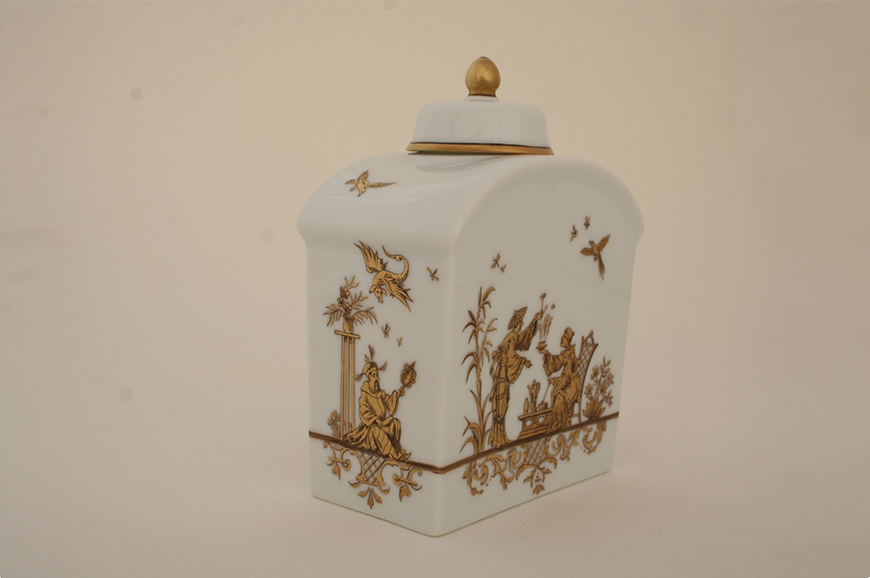 Peinture sur plat en porcelaine - Véronique Habègre-Etève 