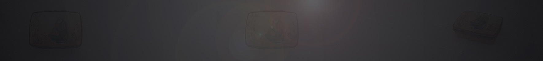 Véronique Etève-Habègre - Peinture sur Boîte en Porcelaine (Boîte 04 )