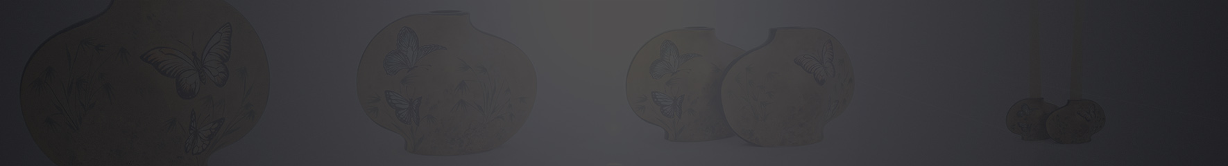 Véronique Etève-Habègre - Peinture sur Assiettes en Porcelaine (assiette 'Bouquets')