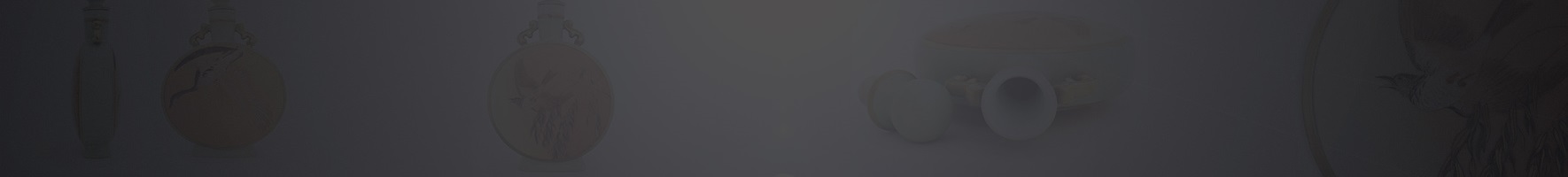 Véronique Etève-Habègre - Peinture sur Boîte en Porcelaine (Gourde Chinoise )