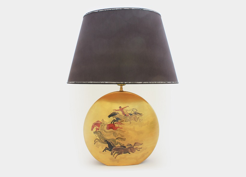 Peinture sur Lampes en porcelaine - Véronique Habègre-Etève 