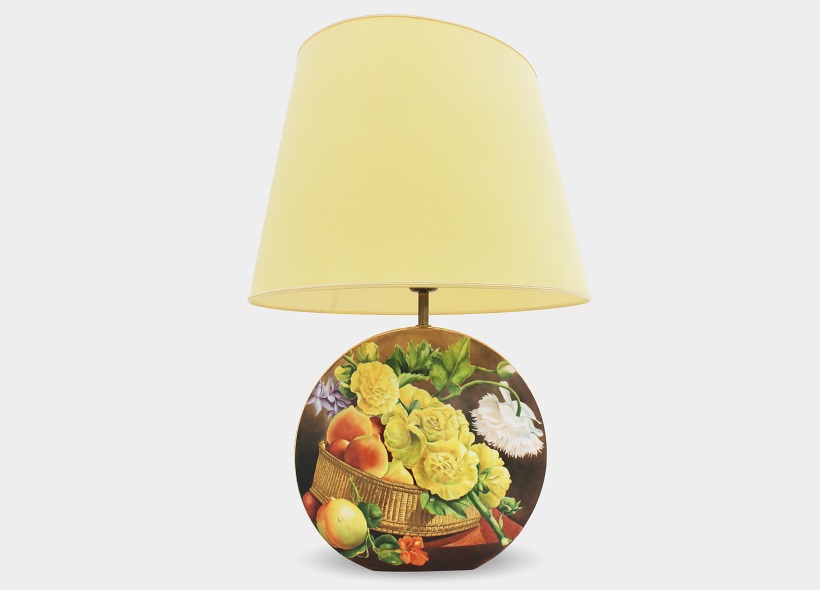 Peinture sur Lampes en porcelaine - Véronique Habègre-Etève 