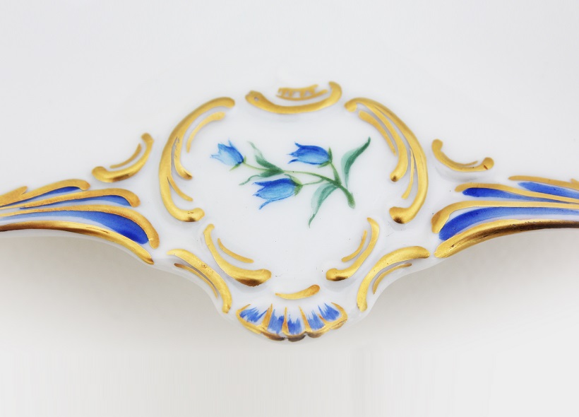 Véronique Etève-Habègre - Peinture sur Porcelaine - Plateau Fleurs  