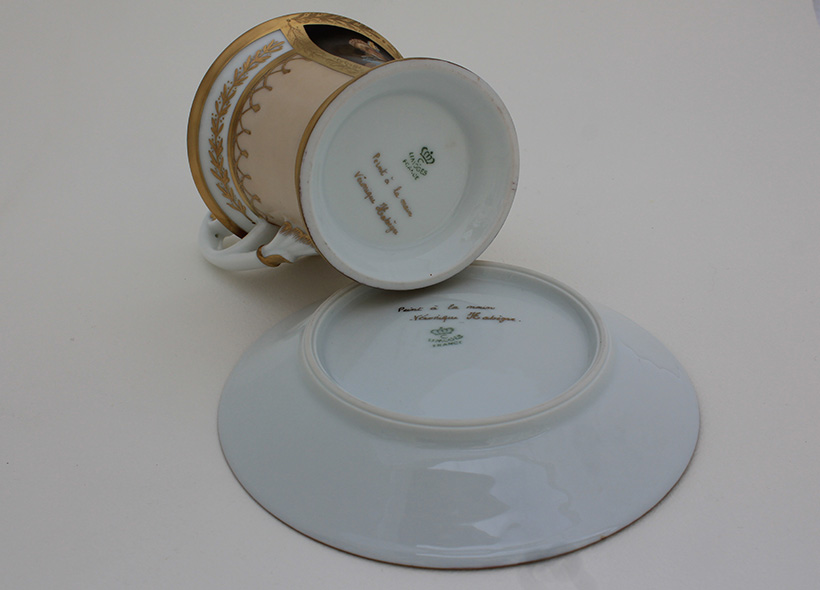 Véronique Etève-Habègre - Peinture sur Porcelaine - Assiettes Bouquets 