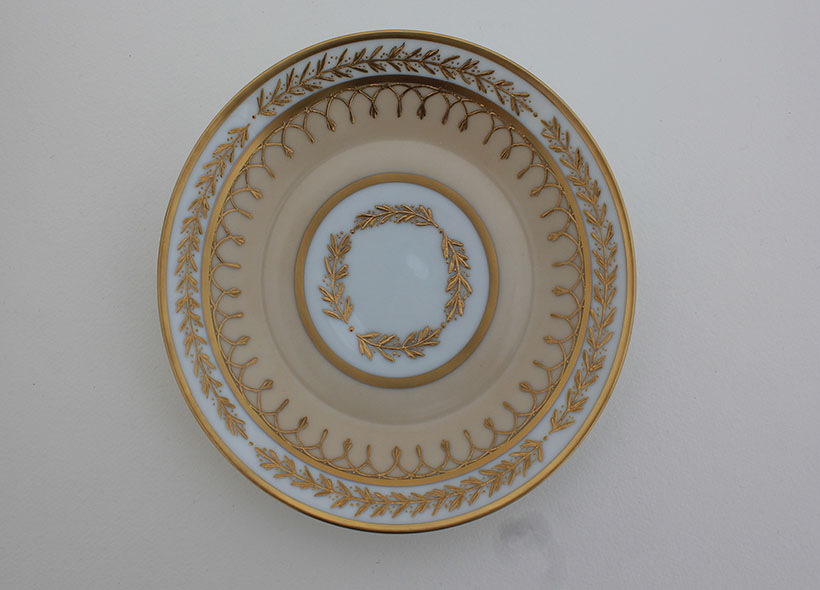 Véronique Etève-Habègre - Peinture sur Porcelaine - Assiettes Bouquets 