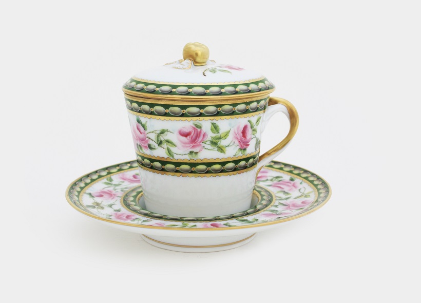 Peinture sur tasse en porcelaine - Véronique Habègre-Etève 