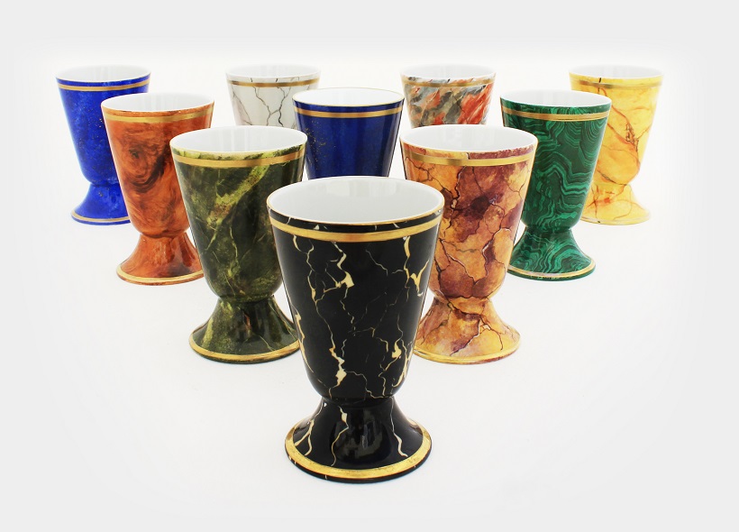 Peinture sur tasse en porcelaine - Véronique Habègre-Etève 