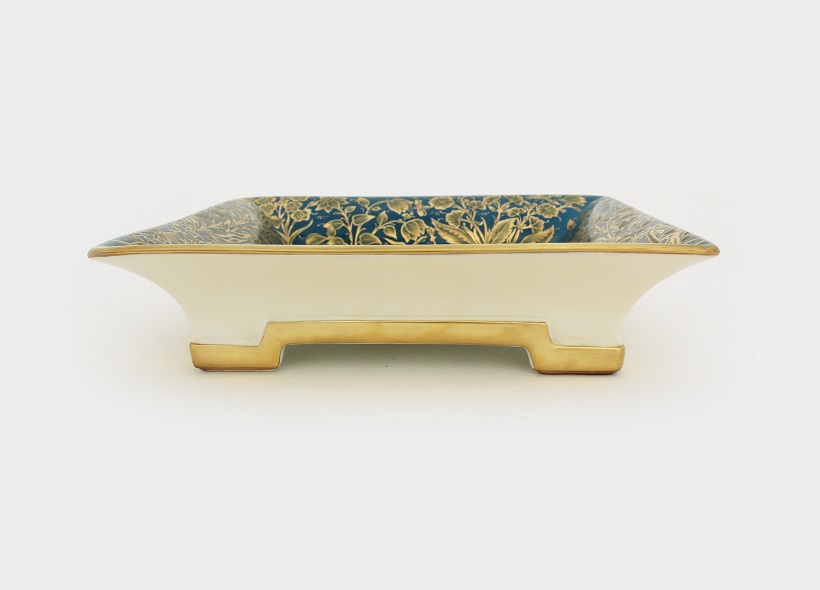 Véronique Etève-Habègre - Peinture sur Porcelaine - Vide-Poches Chevaux miniatures Monghol  